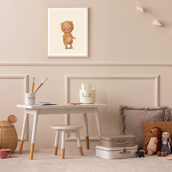 Lüttenhütt Bild mit Rahmen »oder Poster, Bär«, Bär-Fantasy-Tiere, (1 St.), günstig online kaufen