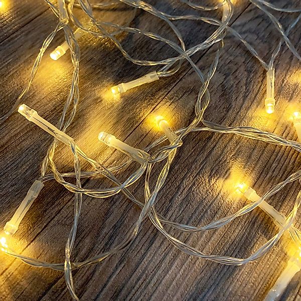Mojawo Lichtervorhang 50er LED - Batteriekette günstig online kaufen