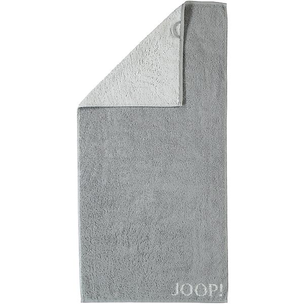 JOOP! Classic - Doubleface 1600 - Farbe: Silber - 76 - Handtuch 50x100 cm günstig online kaufen