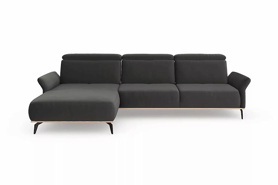 Places of Style Ecksofa »Fjord L-Form«, massiv, wahlweise mit Armlehnfunkti günstig online kaufen