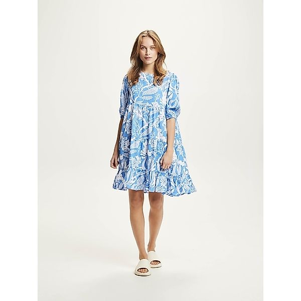 A-linien Kleid- Seabreeze Print- Aus Tencel günstig online kaufen