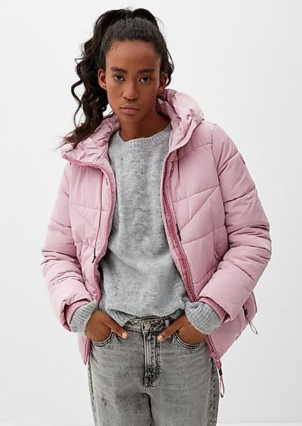 QS Outdoorjacke Steppjacke mit Kapuze günstig online kaufen