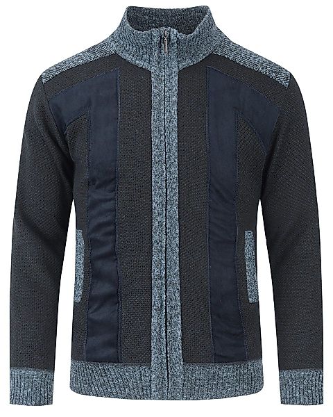 Allthemen Cardigan Herren Cardigan Grobstrick Gefüttert günstig online kaufen