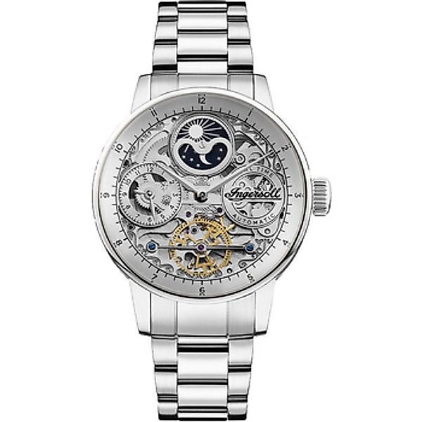 Ingersoll Quarzuhr Ingersoll Herrenuhr Edelstahl silber, günstig online kaufen