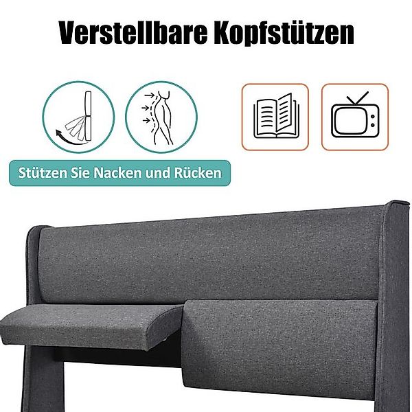 STILVORA Polsterbett 140x200 Stauraumbett Jugendbett Bettgestell mit verste günstig online kaufen