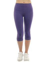 F&K-Mode Caprileggings Damen Capri 3/4 Leggings günstig online kaufen