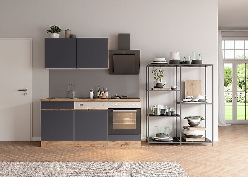 KOCHSTATION Küchenzeile KS-Riesa, Stellbreite 180 cm, günstig online kaufen