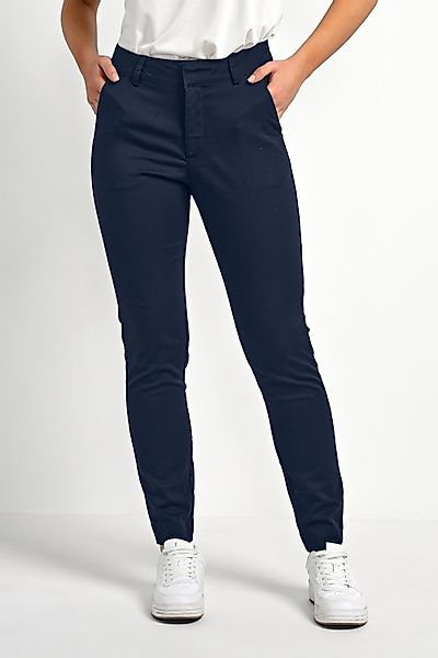 KAFFE Chinohose Lea (1-tlg) Plain/ohne Details günstig online kaufen