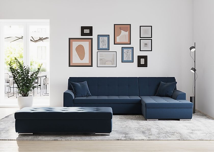 DOMO collection Ecksofa Treviso viele Bezüge, günstig online kaufen