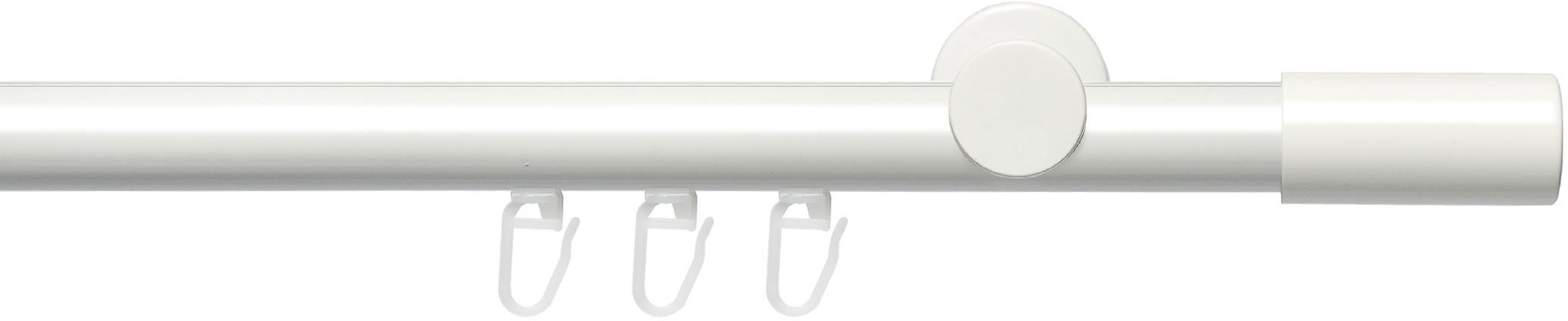 Liedeco Gardinenstange »Innenlaufgarnitur 20 mm Power Zylinder«, 1 läufig-l günstig online kaufen