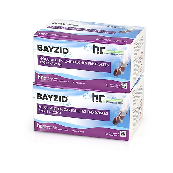 Bayzid Flockkartusche für Pools 2 x 1kg günstig online kaufen