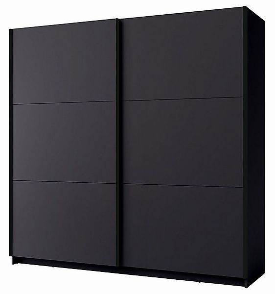 Feldmann-Wohnen Schwebetürenschrank Arsen (1 Kleiderstange, 5 Ablageböden, günstig online kaufen