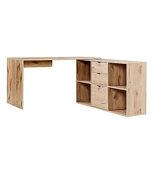 mokebo Eckschreibtisch Der Produktive (mit 2 günstig online kaufen