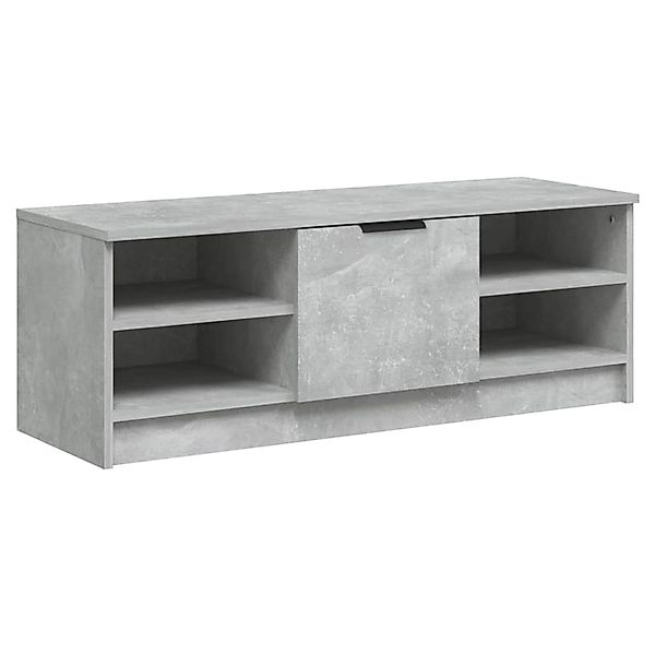 vidaXL TV-Schrank Betongrau 102x35,5x36,5 cm Holzwerkstoff 811371 günstig online kaufen