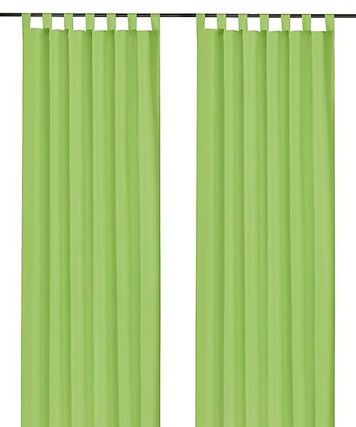 Weckbrodt Vorhang "Vito" Schlaufen 1 Stk. tlg. Microvelour, blickdicht, Uni günstig online kaufen