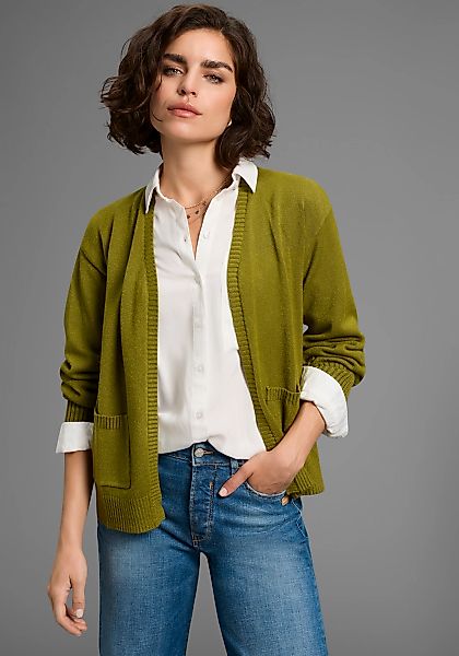 Laura Scott Strickjacke softer Übergangsstrick in lässiger, offener Form günstig online kaufen