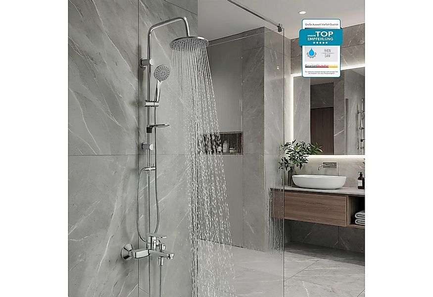 hansgrohe Wannenarmatur Vernis Blend mit Wannenmischer, Handbrause oder Reg günstig online kaufen