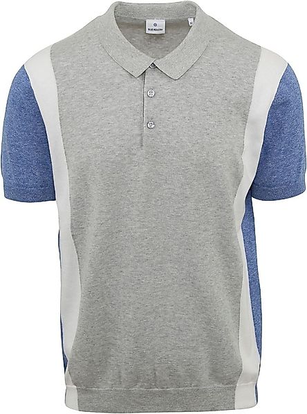 Blue Industry M18 Polo Shirt Grau - Größe L günstig online kaufen