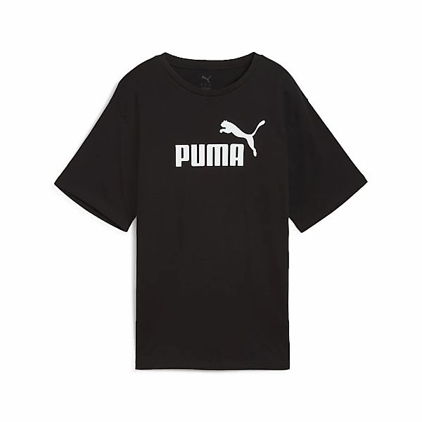 PUMA T-Shirt "Essentials No. 1 Logo Relaxed T-Shirt Damen" günstig online kaufen
