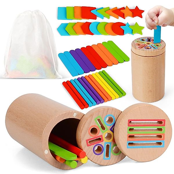 CLTYQ Lernspielzeug Lernspielzeug Montessori Spielzeug Kleinkind günstig online kaufen