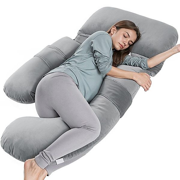 Comomy Kopfkissen Ergonomisches Schwangerschaftskissen, Füllung: Polyester günstig online kaufen