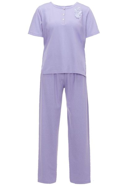 zeitlos Schlafanzug Pyjama Set Kurzarm - günstig online kaufen