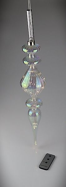 AM Design LED Dekoobjekt Glas-Zapfen irisierend, 20 Leuchten, LED fest inte günstig online kaufen