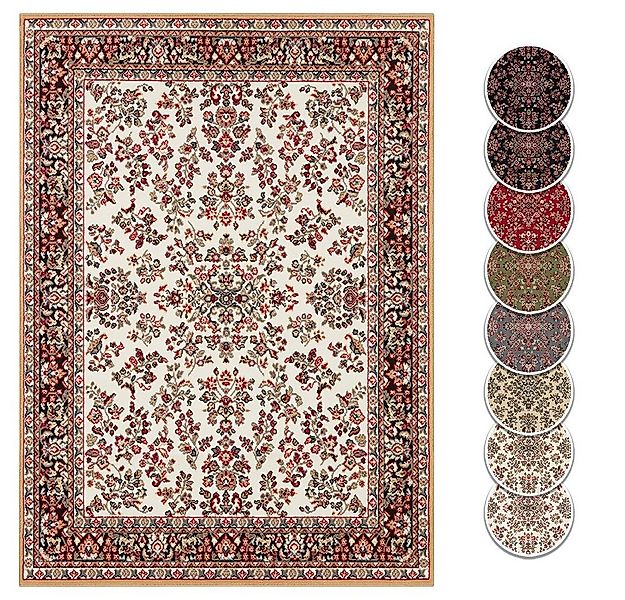 Teppich Boss Teppich Kurzflor Orient Teppich Zabul senfgelb creme, rechteck günstig online kaufen