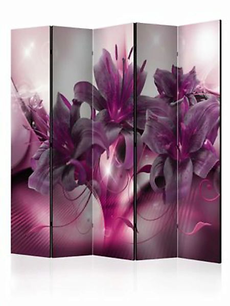 artgeist Paravent The Purple Flame II [Room Dividers] mehrfarbig Gr. 225 x günstig online kaufen