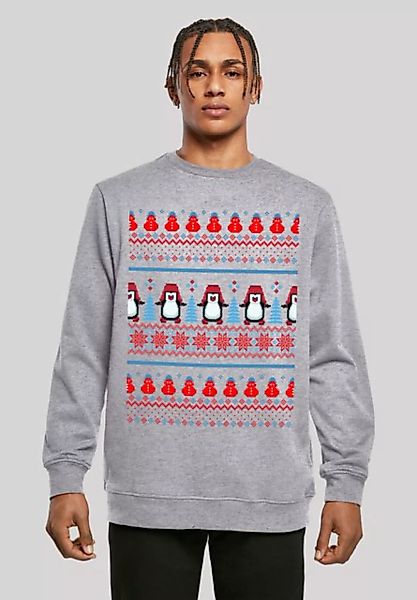 F4NT4STIC Kapuzenpullover Christmas Pinguin Muster Print günstig online kaufen