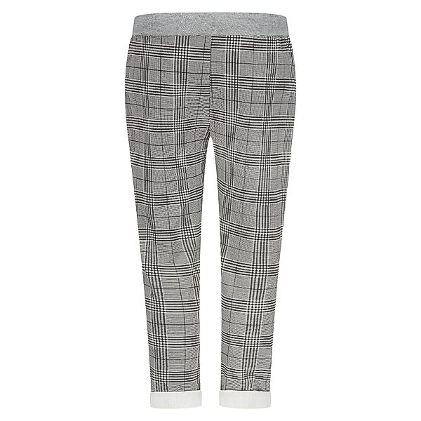 Mississhop Chinohose Damen Hose Blumen Jogginghose Baumwolle gemustert M. 2 günstig online kaufen