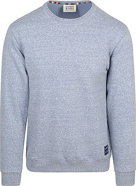 Scotch & Soda Pullover Blau Meliert - Größe L günstig online kaufen