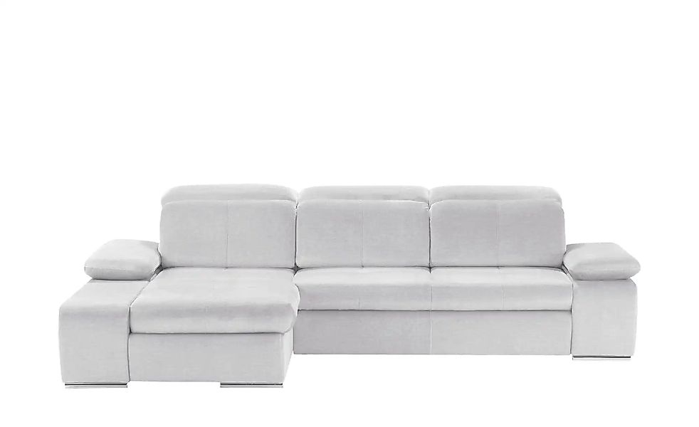 switch Ecksofa aus Mikrofaser Avilla ¦ grau ¦ Maße (cm): B: 285 H: 86 T: 18 günstig online kaufen