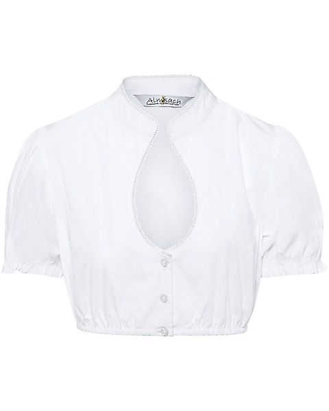 Almsach Dirndlbluse Dirndlbluse mit Puffärmel günstig online kaufen