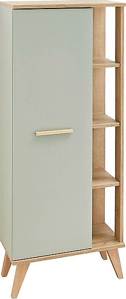 Saphir Midischrank "Quickset Badschrank 50,5 cm breit, 1 Tür, seitliche Abl günstig online kaufen