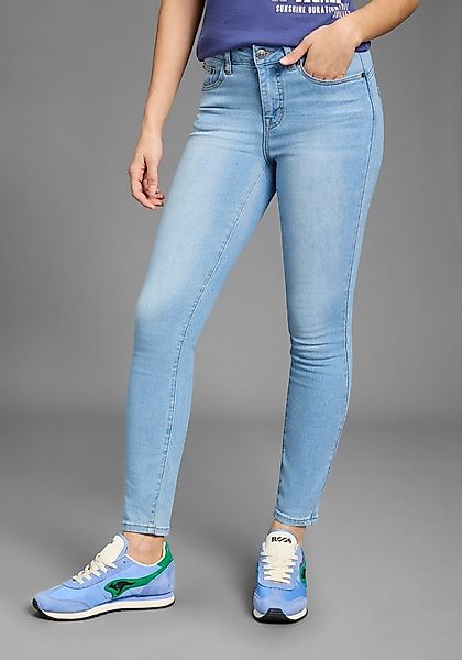 KangaROOS Slim-fit-Jeans CROPPED HIGH WAIST SLIM FIT schmale Passform, Röhr günstig online kaufen