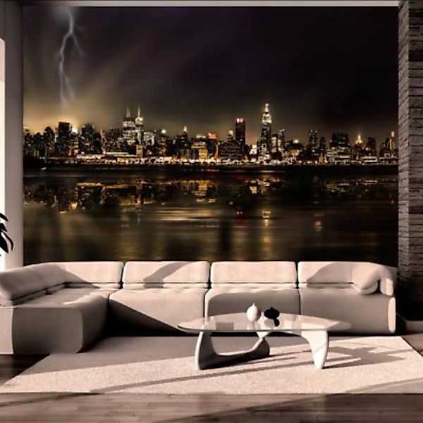 artgeist Fototapete Storm in New York City mehrfarbig Gr. 350 x 245 günstig online kaufen