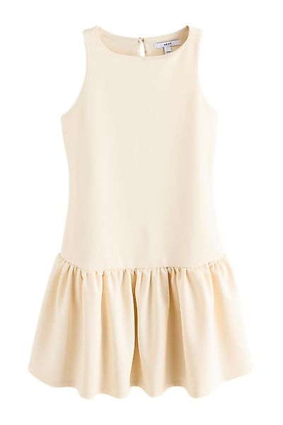 Next Jerseykleid Ärmelloses Jersey-Minikleid mit abfallender günstig online kaufen
