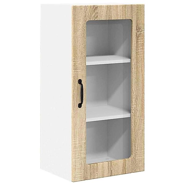 vidaXL Küchenwandschrank Sonoma-Eiche 40 x 31 x 80 cm Holzwerkstoff 885339 günstig online kaufen