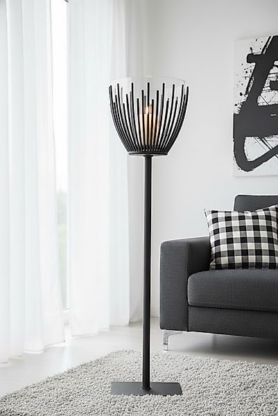 Eisen Windlicht Lars Höhe 120 cm günstig online kaufen