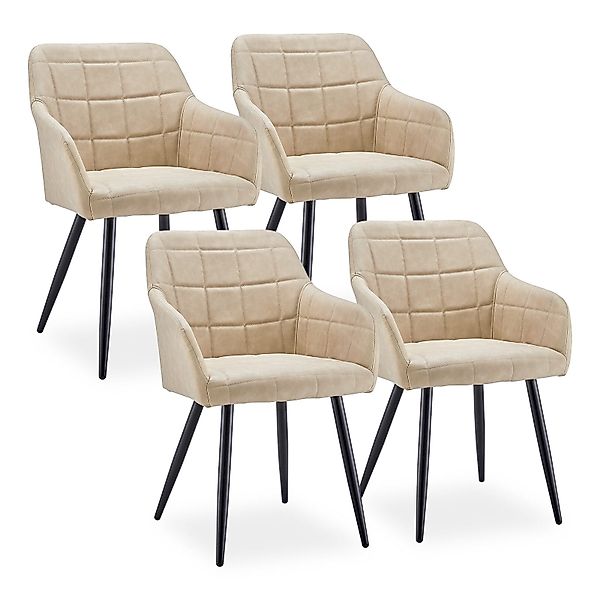 Ofcasa Esszimmerstuhl Polsterstühle (4er Set), Weich günstig online kaufen
