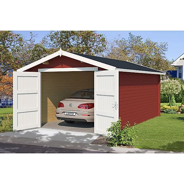 Lasita Garage Mauritius 34 Schwedenrot 330 cm x 510 cm günstig online kaufen