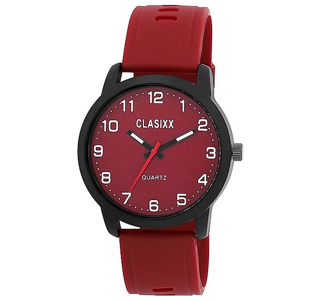 Clasixx Quarzuhr 2500012 Metall, Silikonarmband, versch. Farben günstig online kaufen