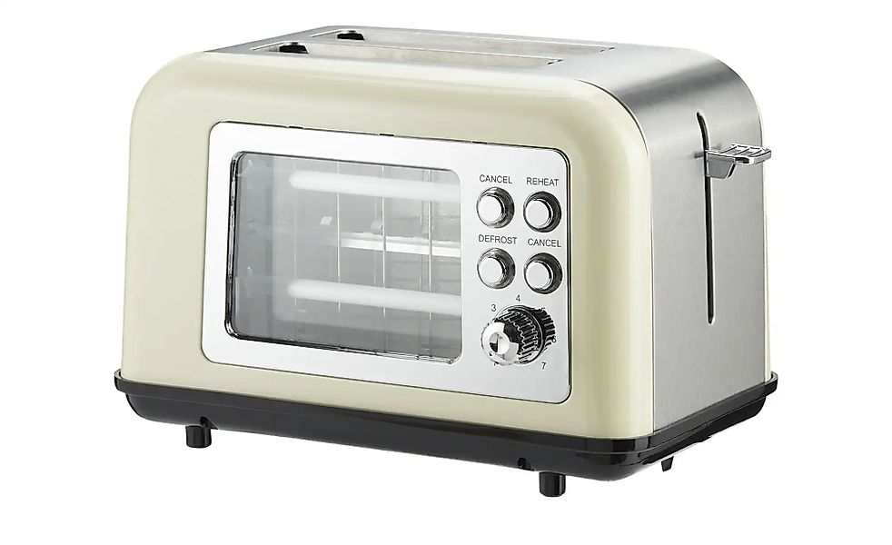 KHG Toaster  TO-8000GC ¦ creme ¦ Kunststoff ¦ Maße (cm): B: 28,3 H: 18 T: 1 günstig online kaufen