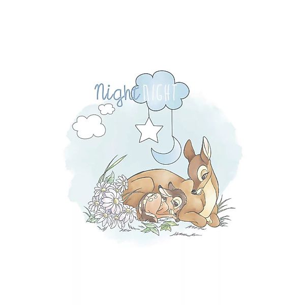 Komar Wandbild Bambi Good Night Disney B/L: ca. 40x50 cm günstig online kaufen