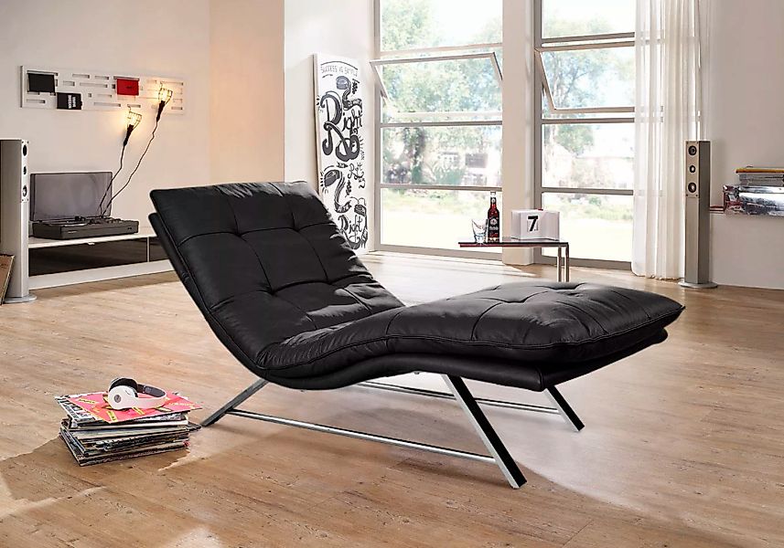 W.SCHILLIG Relaxliege "daily dreams", in Waffelkissen-Optik, wahlweise mit günstig online kaufen