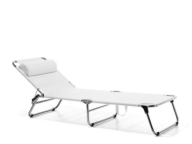 jankurtz Relaxliege Dreibeinliege Amigo aus Aluminium, Weiß günstig online kaufen