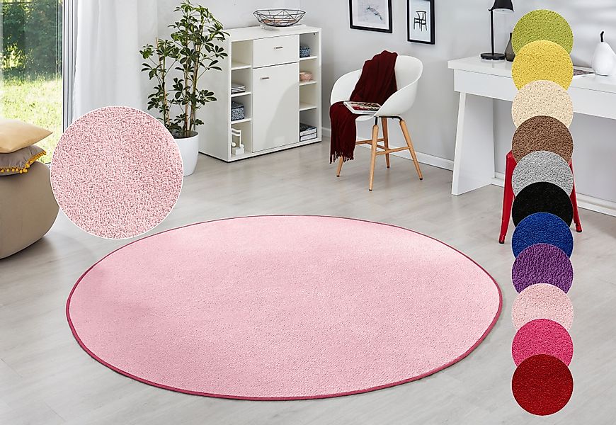 HANSE Home Teppich Fancy, rund, Höhe: günstig online kaufen