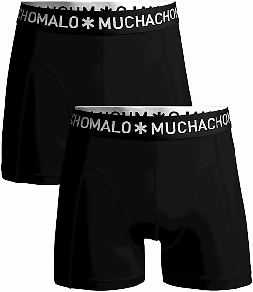 Muchachomalo Boxershorts 2er-Pack Schwarz - Größe XXL günstig online kaufen