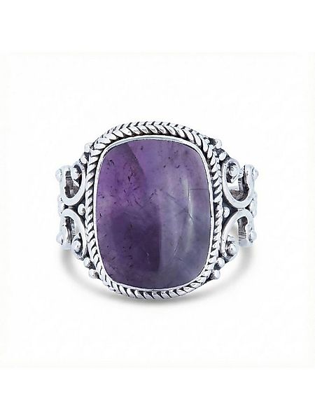 mantraroma Silberring SERAPANA aus 925 Silber mit Amethyst (Ring mit Schmuc günstig online kaufen